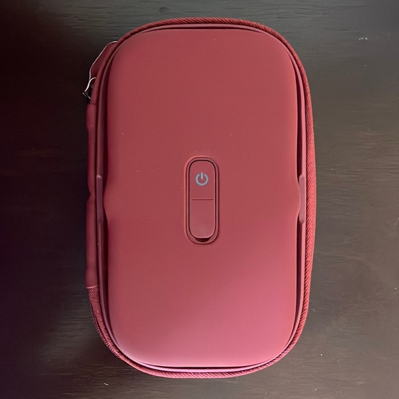 HoMEDICS UV-Clean Portable Phone Sanitizer, Maroon, Never Used - Picture 1 of 6